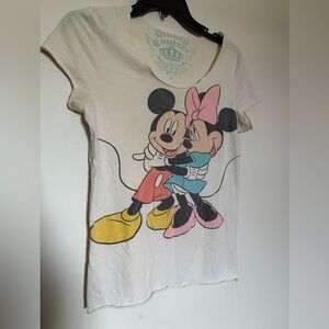 Y2K Mighty Fine Mickey and Minnie Tee